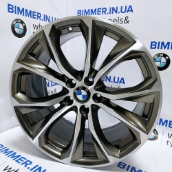 BIMMER | 20" 10J ET40 LA rim BMW X5 (E53, E70, F15), X6 (E71, F16), style/styling 597, OEM 6858878