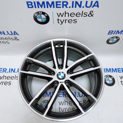 BIMMER | 18" 9J ET44 диск оригінал BMW (БМВ) 5(G30/G31) 7(G11/G12), стиль 662M, OEM 3611 8747408