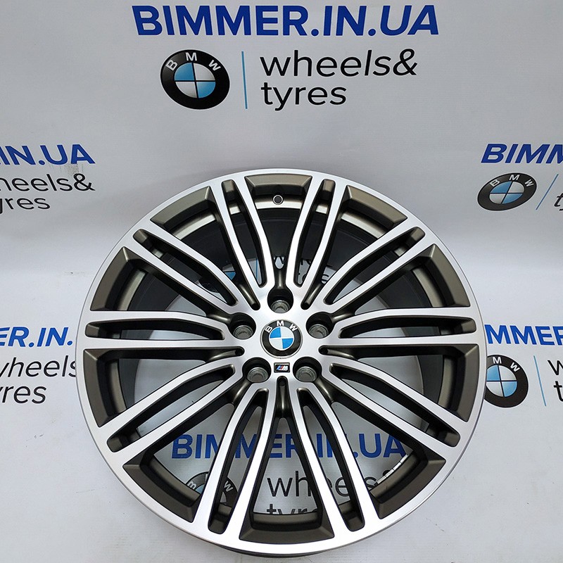 BIMMER | 19" 9J ЕТ44 диск оригінал BMW (БМВ) 5(G30/G31) 6(G32) 7(G11/G12), стиль 664M, OEM 7855086