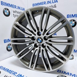 BIMMER | 19" 9J ЕТ44 диск оригінал BMW (БМВ) 5(G30/G31) 6(G32) 7(G11/G12), стиль 664M, OEM 7855086