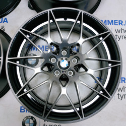 BIMMER | 20" диск оригінал BMW (БМВ) M3(F80) M4(F82, F83) стиль 666M transl.shadow, OEM 8090192, 8090193