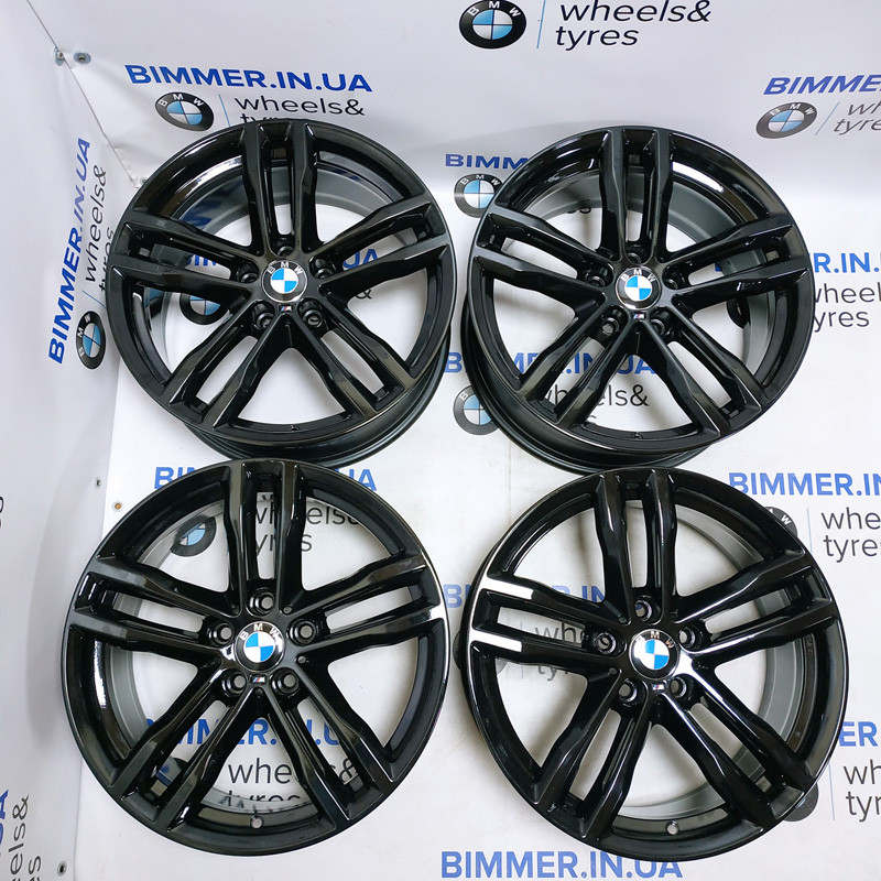 BIMMER | 19" 8J диски BMW (БМВ) 3(F30, F31), 4(F32, F33, F36), стиль 704M чорні, OEM 8097244