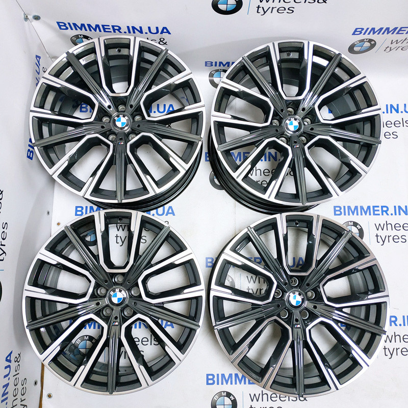BIMMER | Диски 20" 8.5-10J BMW (БМВ) серія 5 (G30/G31), 6 (G32), 7 (G11/G12), стиль 817M, EOM 8090096 8090097