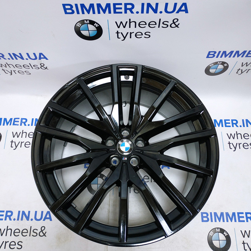 BIMMER | 22" 10.5J ЕТ43 диск BMW(БМВ) X5(G05) X6(G06), стиль 742M чорний, задній EOM 9882611