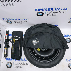 BIMMER | Запасне аварійне колесо BMW (БМВ) 3(F30/F34) 4(F32/F36) 5(F10/F11) 6(F06) X1(E84). Комплект: запаска/докатка домкрат