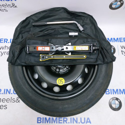 BIMMER | Запасне аварійне колесо BMW (БМВ) X3(F25) X4(F26) 5(F07) 7(F01/F02). Комплект: запаска/докатка домкрат ключ