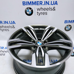 BIMMER | 20" 9.5J ET31 (front) light alloy rim/wheel BMW series M6(F06, F12, F13), style/styling 433M, OEM 2284450