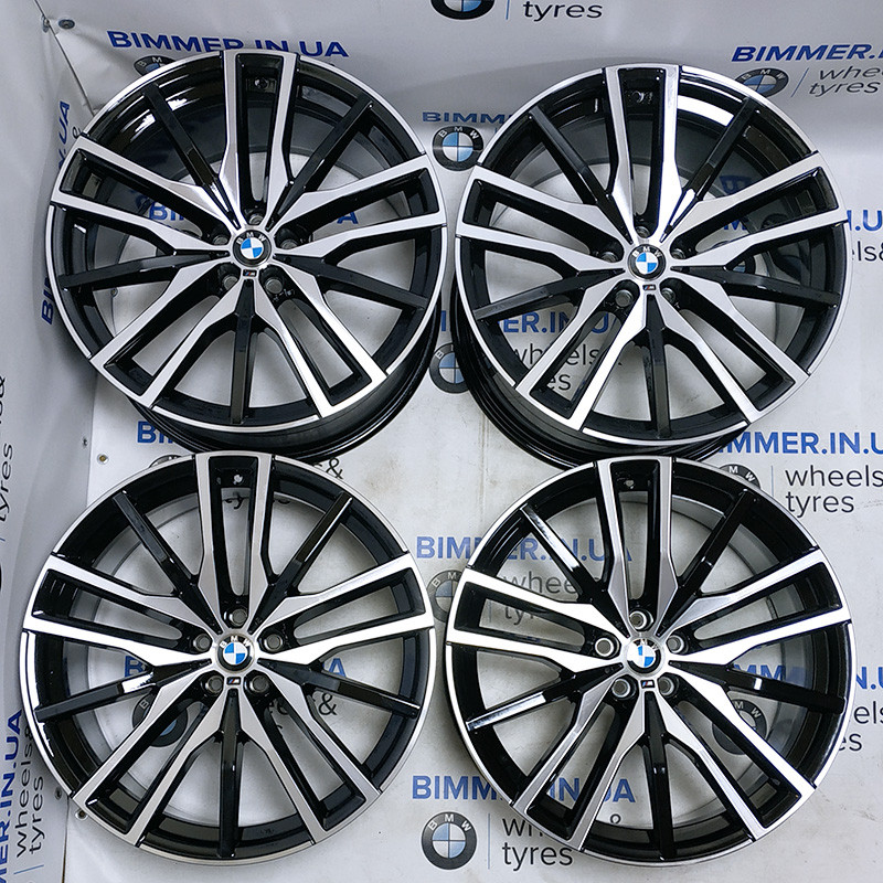 BIMMER | 22" 9.5-10.5J диски BMW(БМВ) X5(G05), X6(G06), стиль 742M, EOM 8090013, 8090014