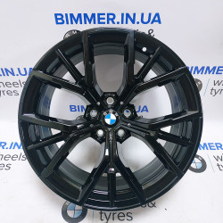 BIMMER | 19" 8J ЕТ30 диск оригінал BMW (БМВ) 5(G30/G31) 6(G32) 7(G11/G12), стиль 845M чорний, EOM 8747405