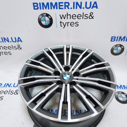 BIMMER | 18" 7.5J ET25 light alloy rim/wheel BMW series 3 (G20,G21) 4 (G22,G23,G26), style/styling 790M, OEM 8089890