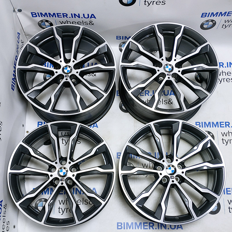 BIMMER | Комплект дисків 20" оригінал BMW (БМВ) X3 (G01) X4 (G02), стиль 699M, OEM 8010268, 8010269