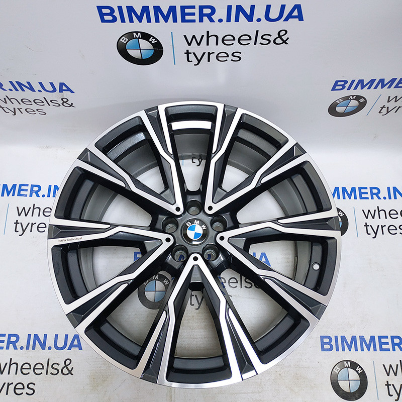 BIMMER | Диск 22" 9.5J ЕТ32 оригінал BMW(БМВ) X7(G07), стиль 758i individual, EOM 8074222