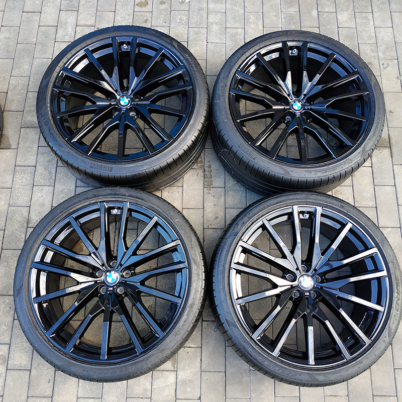 BIMMER | Комплект коліс: 22" диски BMW(БМВ) X5 (G05), X6 (G06), стиль 742M, EOM 9882610 9882611