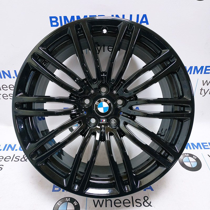 BIMMER | 19" 9J ET44 диск оригінал BMW (БМВ) 5(G30/G31) 6(G32) 7(G11/G12), стиль 664M чорний, OEM 7856926
