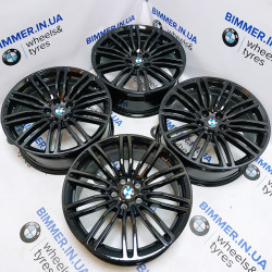 BIMMER | 19" 8J диски оригинал BMW (БМВ) 5(G30/G31), 7(G11/G12), стиль 664M чёрный, OEM 7856925
