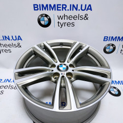 BIMMER | 19" 8.5J ET47 light alloy rim/wheel BMW 3(F30, F31), 4(F32, F33, F36), style/styling 442M ferricgray, OEM 7846781