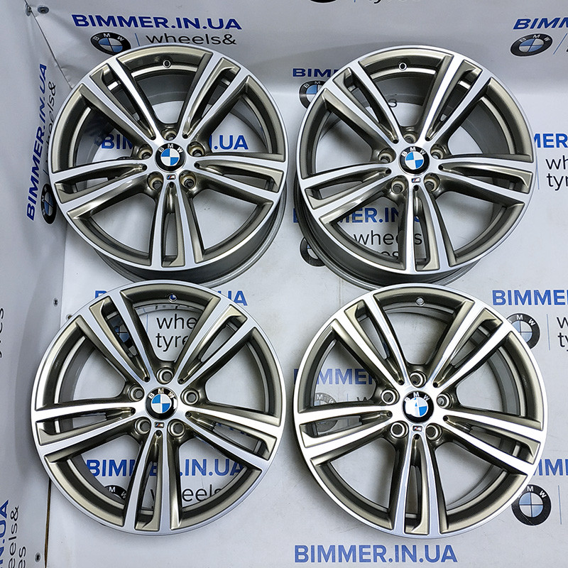 BIMMER | 19" 8-8.5J диски BMW (БМВ) 3(F30, F31), 4(F32, F33, F36), стиль 442M ferricgray, OEM 7846780 7846781