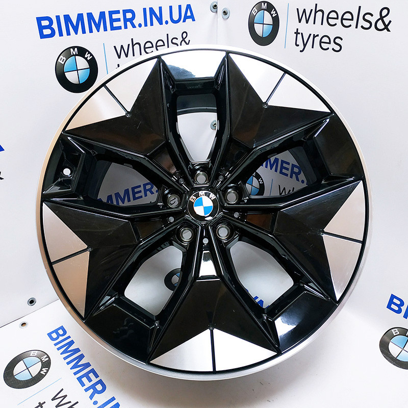 BIMMER | 20" 9.5J ЕТ43 диск оригінал BMW (БМВ) iX3(G08) X3 (G01) X4 (G02) стиль 843, OEM 6894845