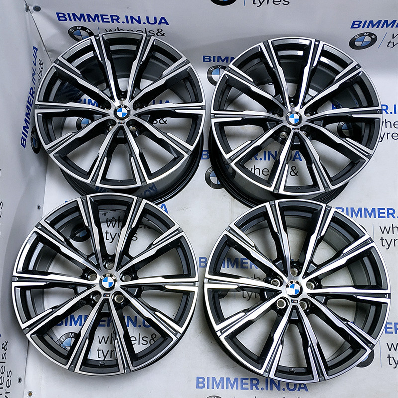 BIMMER | 20" 9J ET35 диски оригінал BMW(БМВ) X5 (G05) X6 (G06) стиль 740M, OEM 8071996