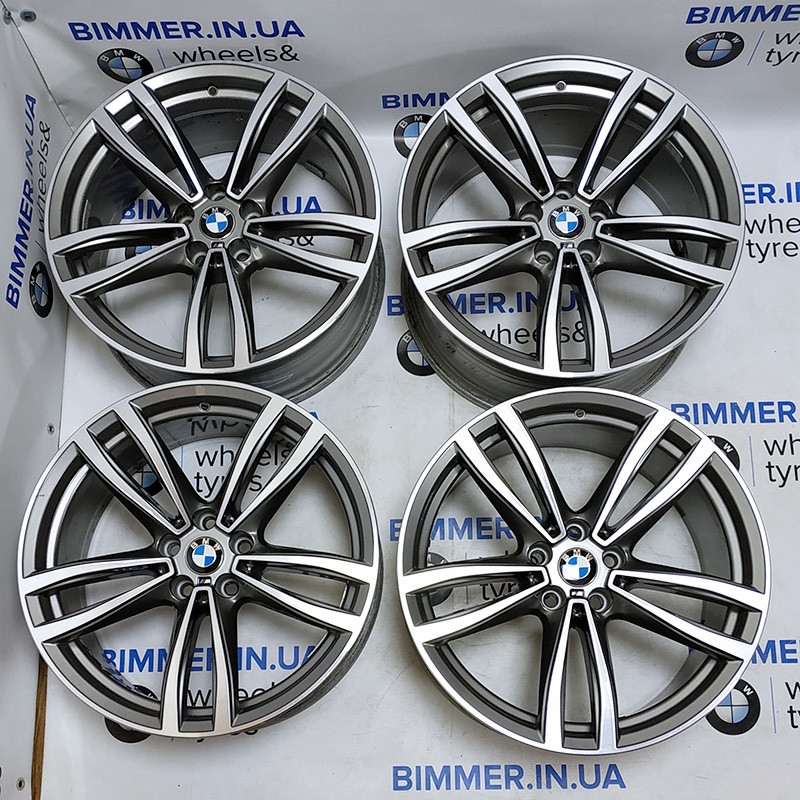 BIMMER | 19" light alloy rims/wheels BMW series 5(G30/G31) 6(G32) 7(G11/G12) style/styling 647M, EOM 7850579