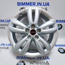 BIMMER | 17" 7J ЕТ54 диск оригінал MINI (Міні) Cooper (Купер)/One/JCW (F55/F56/F57), стиль 501, EOM 6855107