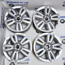 BIMMER | 17" 7J ЕТ54 диски оригінал MINI (Міні) Cooper (Купер)/One/JCW (F55/F56/F57), стиль 501, EOM 6855107