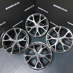 BIMMER | 21" 9.5-10.5J диски БМВ (BMW) X5 (G05), X6 (G06), стиль 741M, EOM 8071998, 8071999