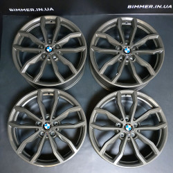 BIMMER | 18" 6.5J light alloy rims/wheels BMW series/models 1(F40) 2(F44) X1(F48/F49) X2(F39), style/styling 711M, OEM 6877550