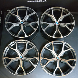 BIMMER | 21" 9.5-10.5J диски БМВ (BMW) X5 (G05), X6 (G06), стиль 741M, EOM 8071998, 8071999