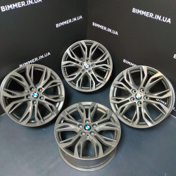 BIMMER | 18" 7.5J ET51 диски оригінал BMW (БМВ) X1(F48, F49), X2(F39), стиль 566, OEM 6856067