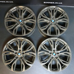BIMMER | 18" 7.5J ET51 диски оригінал BMW (БМВ) X1(F48, F49), X2(F39), стиль 566, OEM 6856067