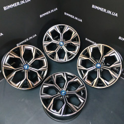 BIMMER | 19" 8.5-9J диски оригінал BMW (БМВ) 4(G26) i4(G26), стиль 860M, OEM 8747306 8747307