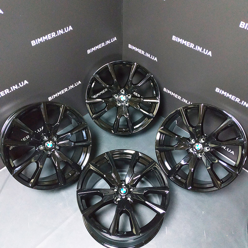 BIMMER | Комплект 22" диски оригінал BMW(БМВ) X7(G07), стиль 755M, EOM 8074221|8090108|5A269F7|5A269F8