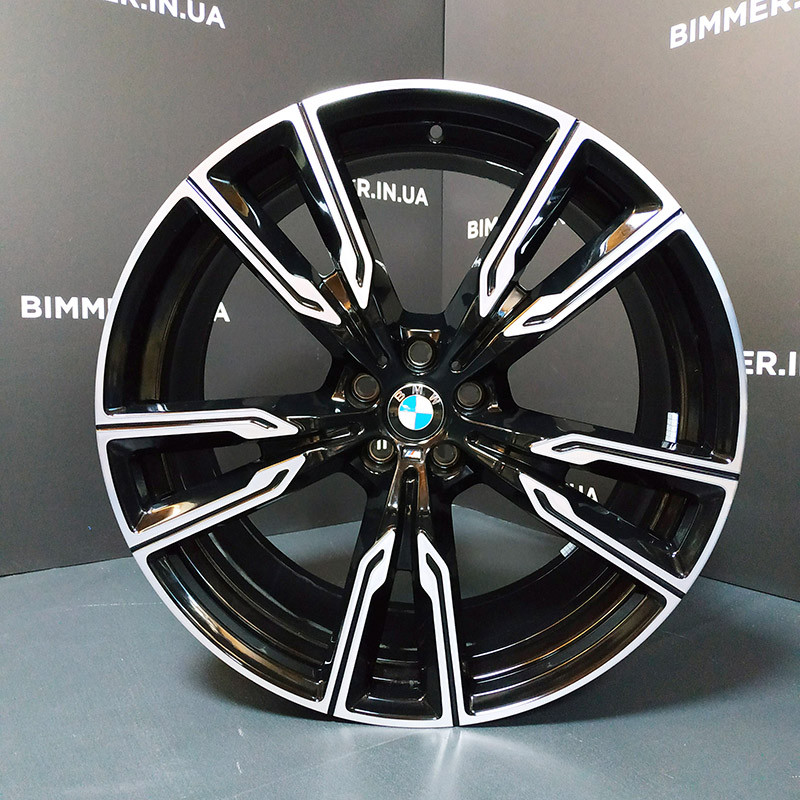 BIMMER | 22" 9.5J ЕТ37 LA rim BMW X5(G05) X6(G06), style/styling 747M, front EOM 6856025