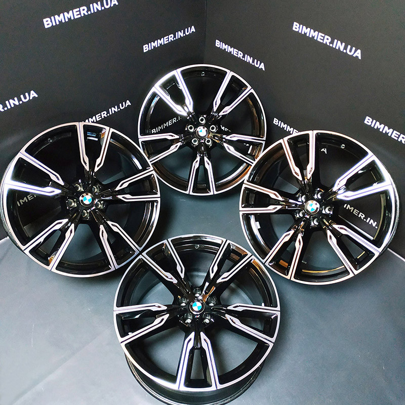 BIMMER | 22" 9.5-10.5J LA rims/wheels BMW X5 (G05) X6 (G06), style/styling 747M, EOM 6856025, 6856026